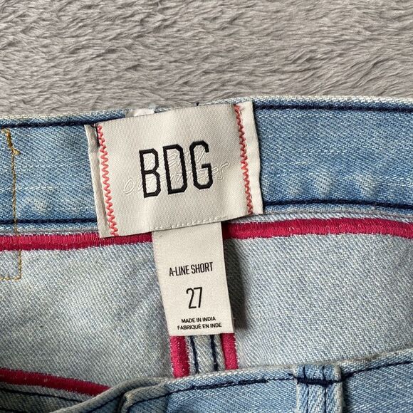 COPY - Urban Outfitters BDG A-Line High Rise Boho Cutoff Denim Blanket Patchwor… - Picture 8 of 15